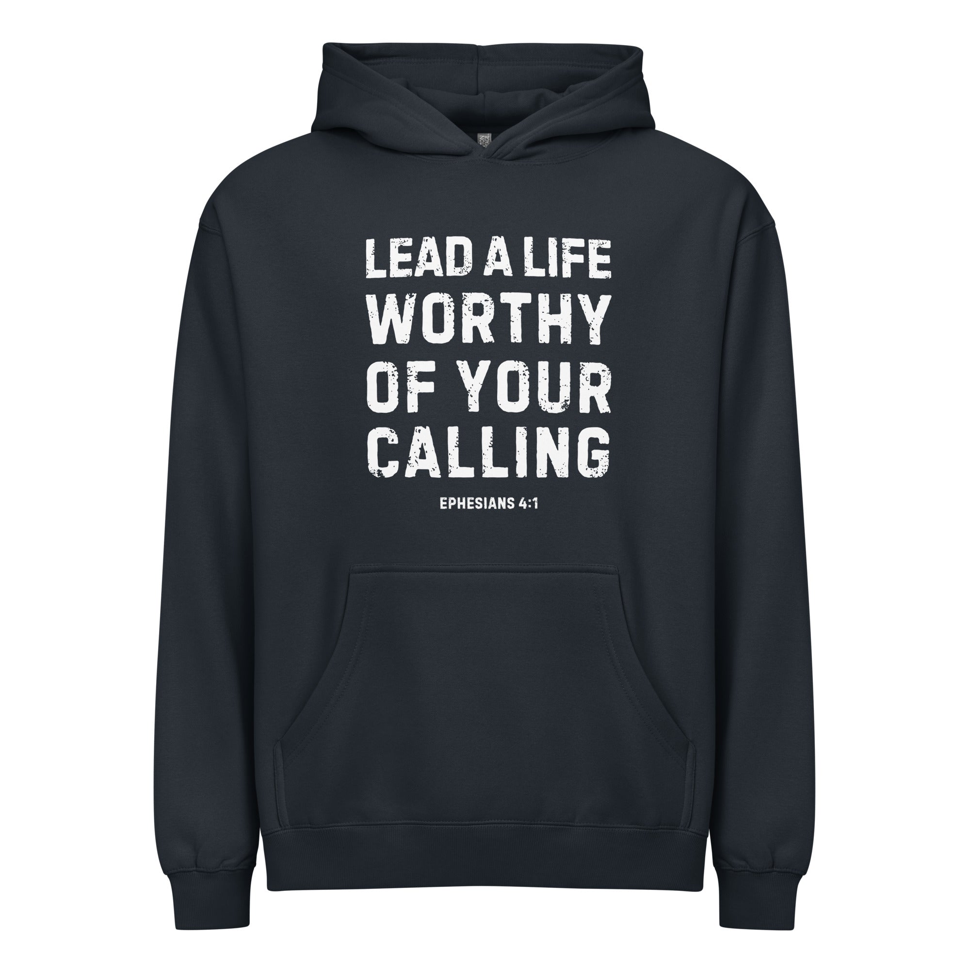 Live worthy of your calling-christian hoodie-kirk-merch