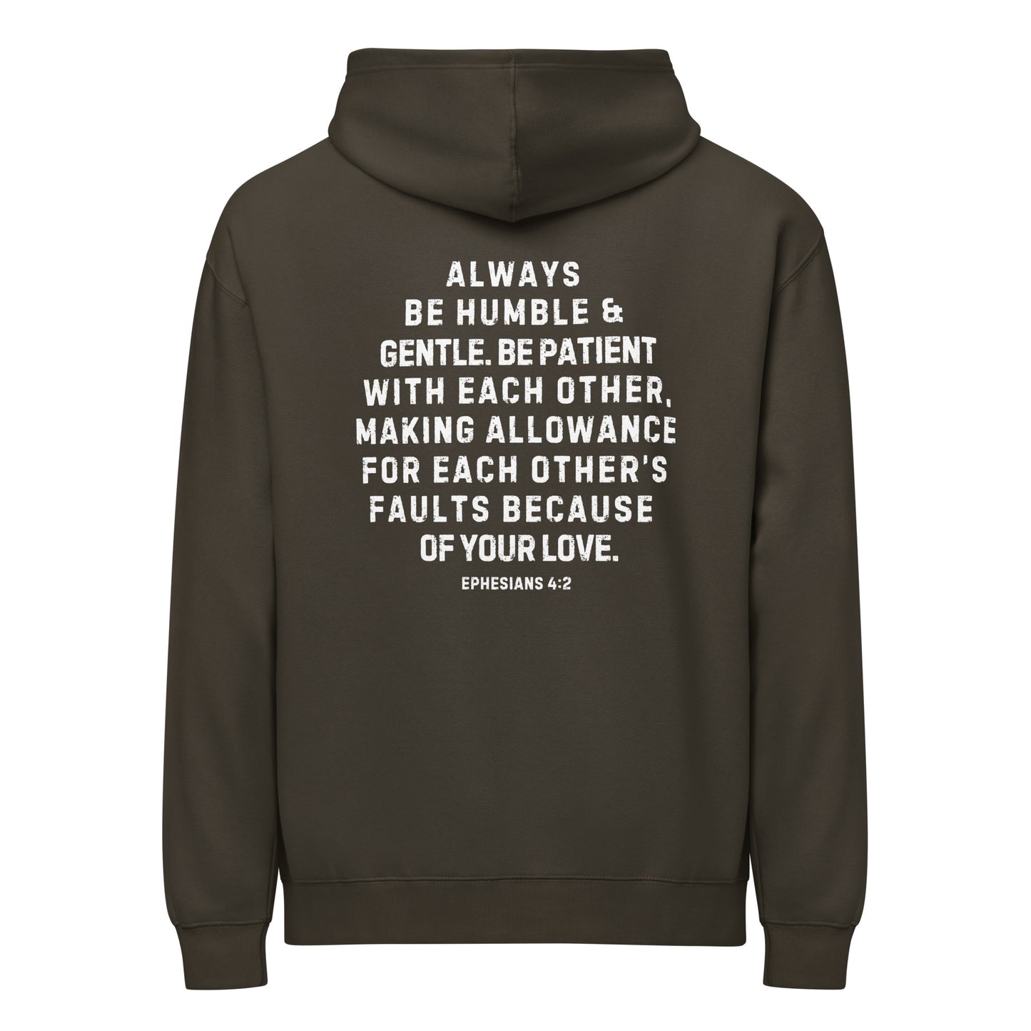Live worthy of your calling-christian hoodie-kirk-ephesians 4-vintage black hoodie