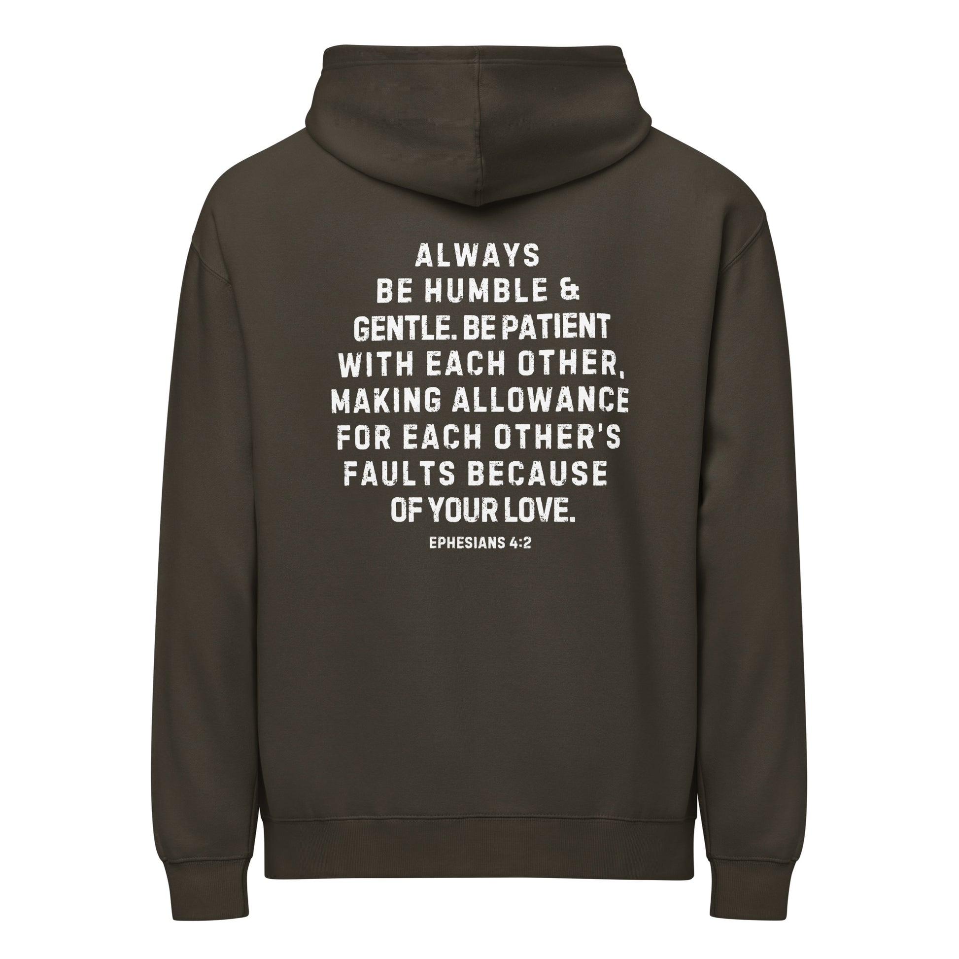 Live worthy of your calling-christian hoodie-kirk-ephesians 4-vintage black hoodie