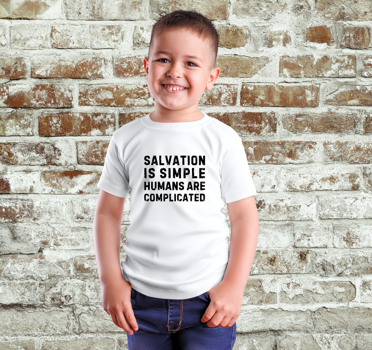 Salvation Is Simple Toddler Tee