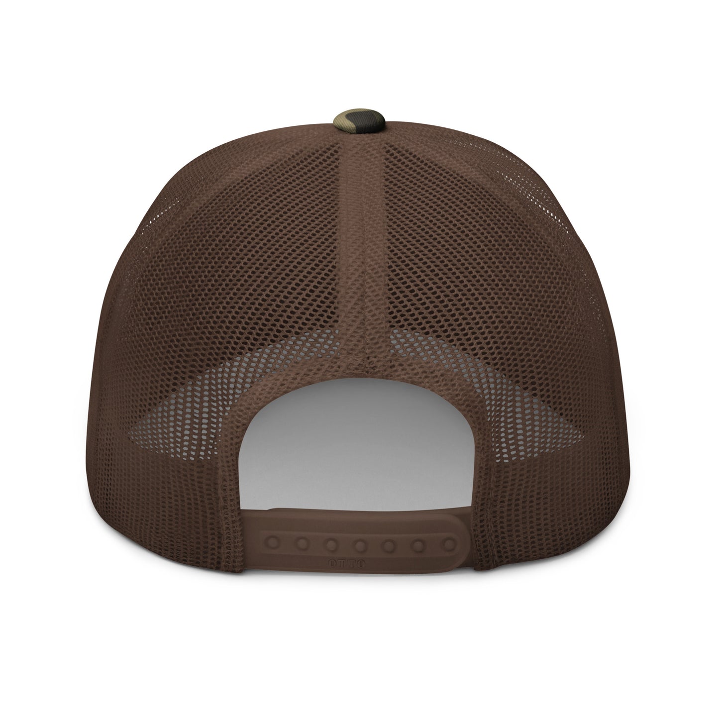 green camo blessed trucker hat christian apparel adjustable mesh back design