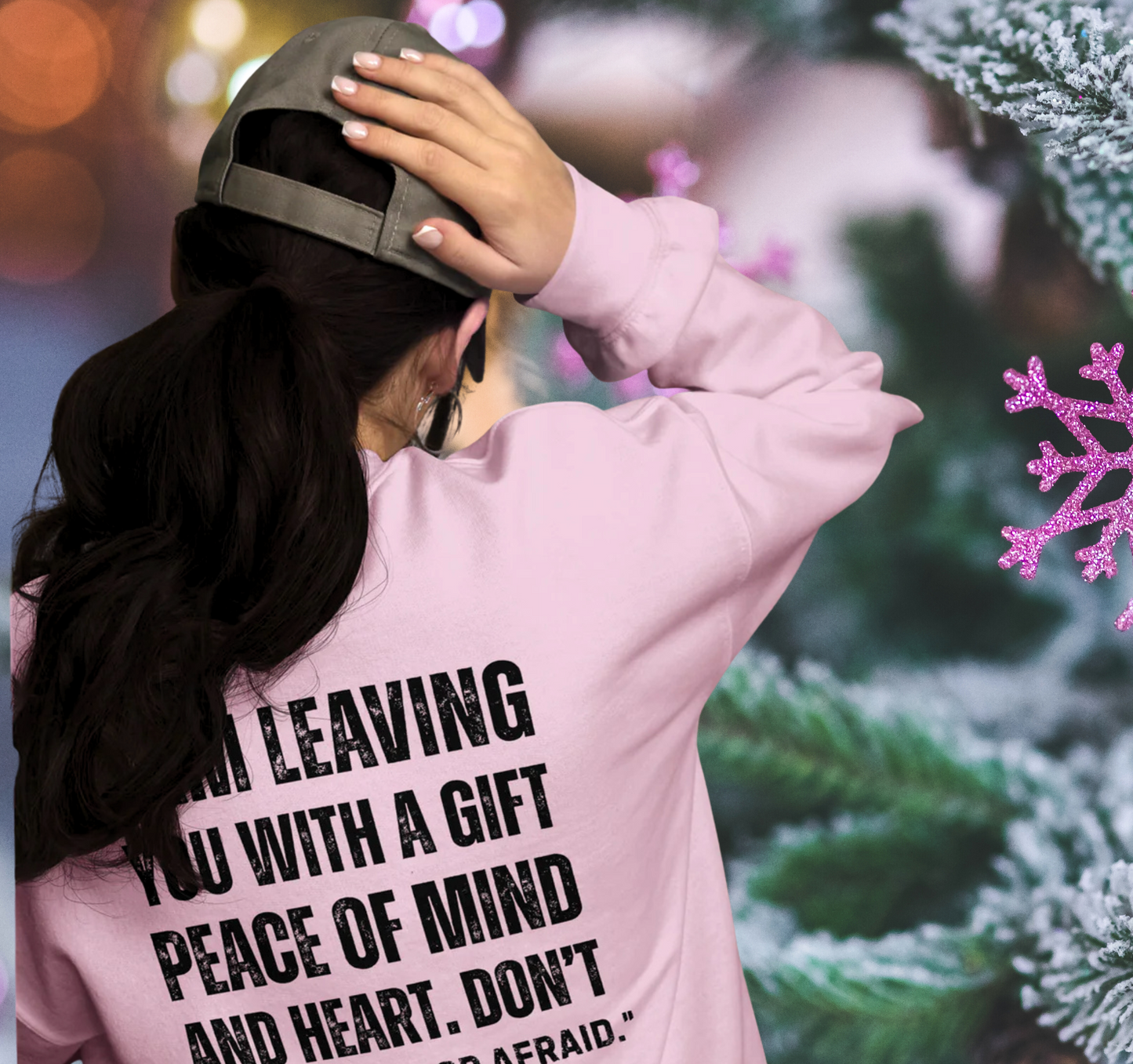 The Peace I Give Is A Gift Sweatshirt