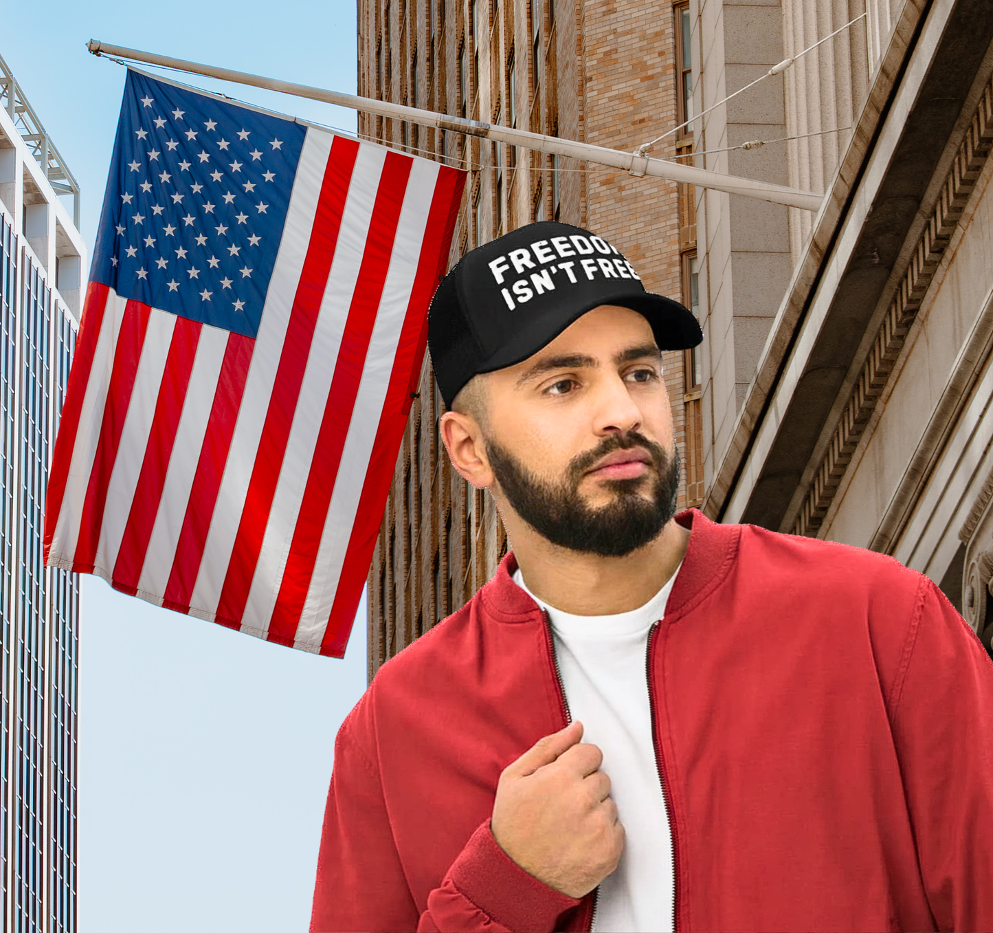 Freedom Isn’t Free Trucker Hat