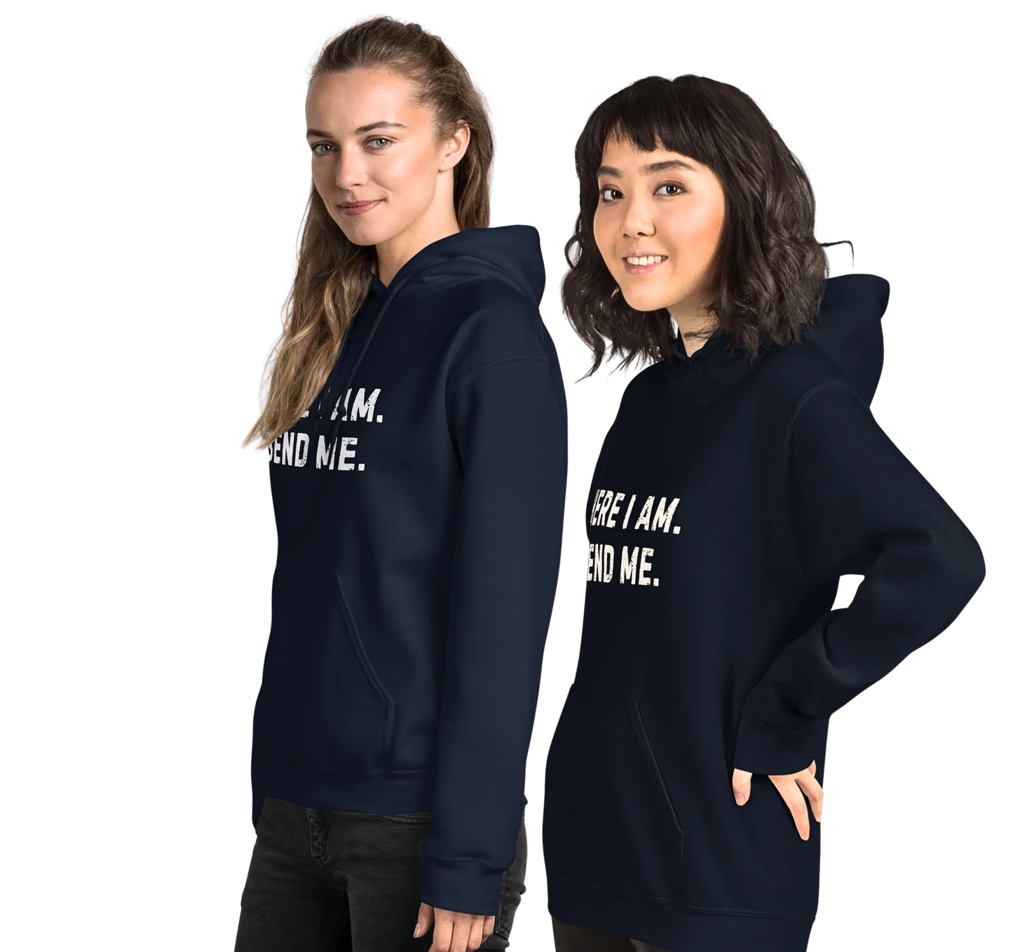 Here I Am Send Me Hoodie (Unisex)