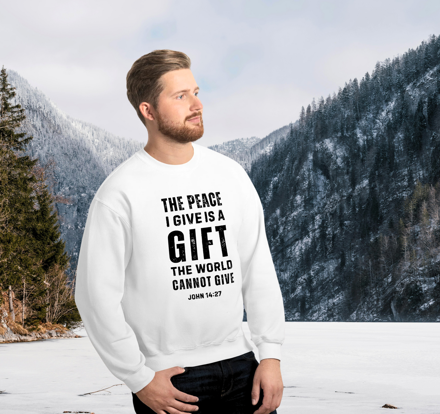 The Peace I Give Is A Gift Sweatshirt