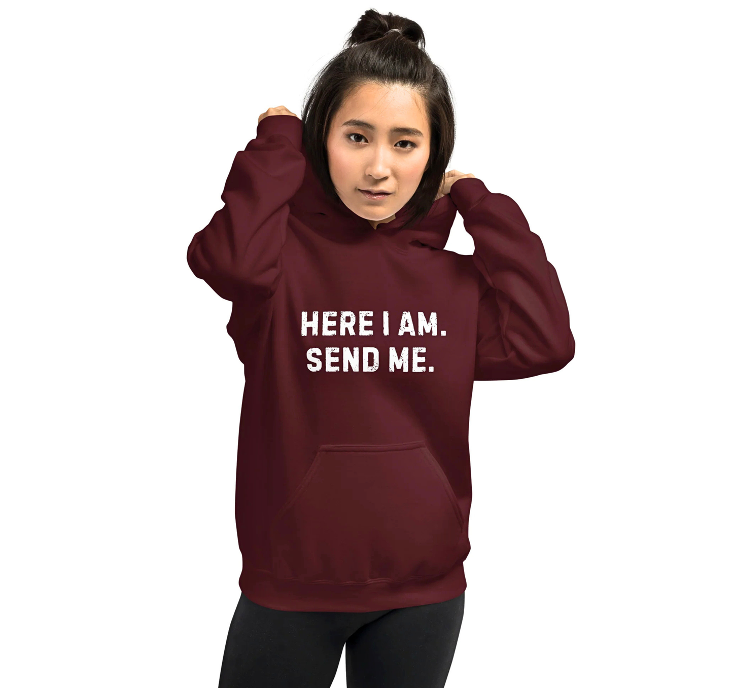 Here I Am Send Me Hoodie (Unisex)